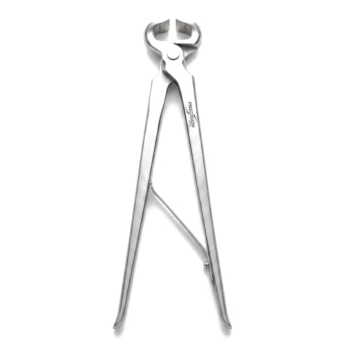 Precision 12 inch Hoof Nipper Spring | Drop Forged Chrome Vanadium Steel | One-Handed Farrier Hoof Trimmer for Horses
