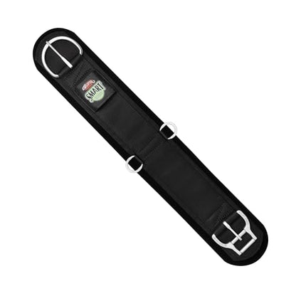 Weaver Equine ‎Roper Horse Cinch, Anti-Slip Neoprene Saddle Cinch Girth with Smart Cinch Buckle, Western Horse Riding Supplies, Black