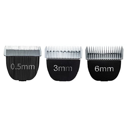 Replacement Blade Set Compatible with oneisall Low Noise Dog Clippers - color: 0.5MM+3MM+6MM