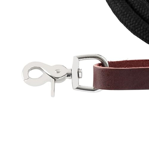 Weaver Leather EcoLuxe Round Trail Rein, 1/2" W x 10' L, Black