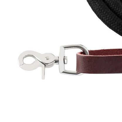 Weaver Leather EcoLuxe Round Trail Rein, 1/2" W x 10' L, Black