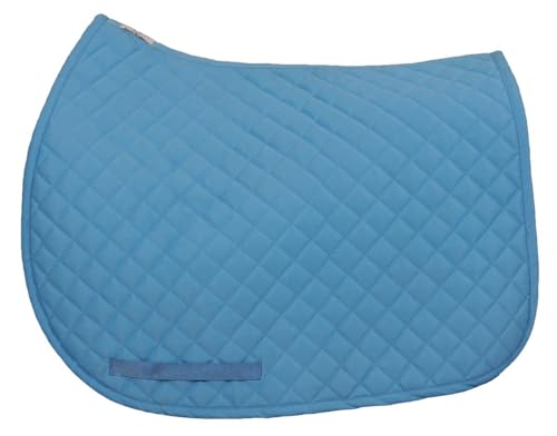 TuffRider Basic All Purpose Horse Riding Saddle Pad - color: Neon Blue