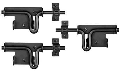Slide Bolt Gate Latch, 3 Pack Heavy Duty Slide Latches - size: 3 Pack