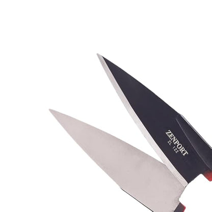 Zenport ZL122 Heavy Duty Onion/Sheep Shear, 6.5-Inch Carbon Steel Blade, 13-Inch Long - 10 Pack