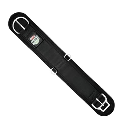 Weaver Leather Equine Felt Lined Smart Cinch - color: Black, size: 26-inch