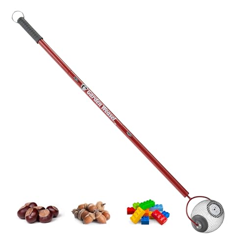 GARDEN WEASEL Small Nut Gatherer Roller for Acorns Buckeyes Beech Nuts - size: Small