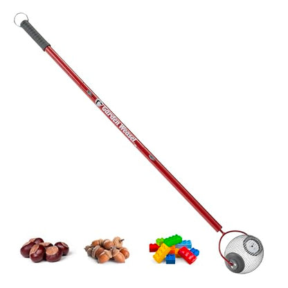 GARDEN WEASEL Small Nut Gatherer Roller for Acorns Buckeyes Beech Nuts - size: Small