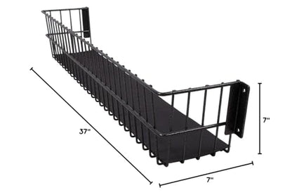 EASY-UP Pro Mounted Wall Basket | Convenient Barn Storage | Includes Mounting Hardware | Plastic Liner for Small Items | Durable and Spacious | 7-Year Warranty