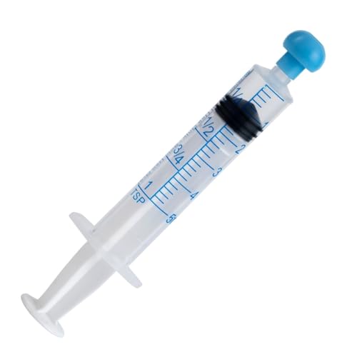 ONE-CARE 5ml Oral Syringe with Cap - Sterile, Individually Wrapped - 100 Syringes, Slip Tip, Uses include oral administration of medicine for infants, adults and animals (Pack of 4) - size: 5ml (Pack of 4)