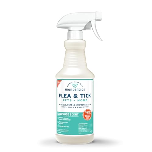 Wondercide Flea Tick & Mosquito Spray for Pets & Home - Cedarwood 16 fl oz - color: Cedarwood, size: 16 OZ