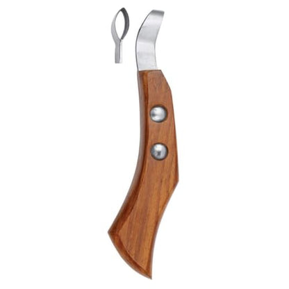 Farrier Loop Knives Hoof Knife-Premium Hoof Care Tool for Professional Farriers,Ergonomic Design for Easy Hoof Trimming, 3PC Set for Precision Hoof Grooming and Maintenance