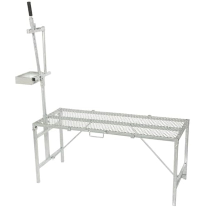 Premier 1 Galvanized Steel Milking Stand for Goats & Sheep – 20"W x 48"L