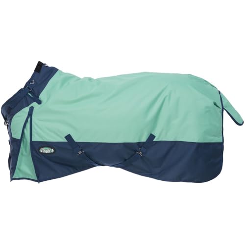 TOUGH1 1200D Turnout Blanket with SNUGGIT, 300-G, SEA Glass, 72-in - color: Sea Glass, size: 72In