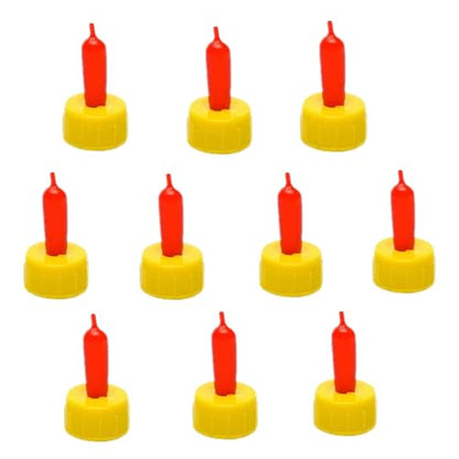10 Pieces Lamb Feeding Nipple, Goat Nursing Pacifiers Milk Drink Bottle Nipples for Farm Feeding Sheep Horse Lamb Puppy and Other Livestock - color: 10 PCS Nipples