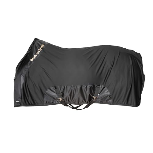 Back on Track Royal Mesh Sheet Deluxe Horse Blanket - color: Black, size: 75" (140cm)