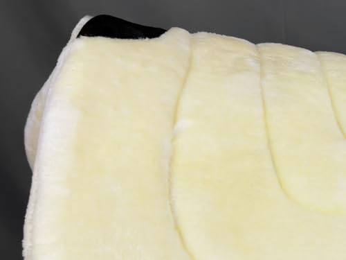 HILASON Western Endurance All Purpose Horse Fleece Saddle Pad - color: White