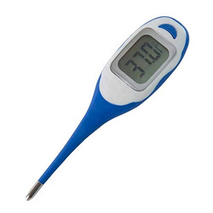 Agri-Pro Veterinary Thermometer. Fast, Accurate Temperature Readings for Pets and Livestock. Large Display. Flexible Tip.