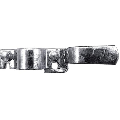 1-7/8" x 1-3/8" Chain Link Fence Gate Fork Latch - Galvanized Latch with Hole for Padlock - size: 1-7/8"x1-3/8"