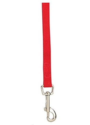 Guardian Gear Cotton Web Training Lead 30 Ft Red - color: Red, size: 30-Feet