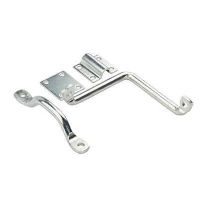 National Hardware N156-042 V13B Door and Gate Latch in Zinc plated - size: 1 Count (Pack of 1), style: Retail Packaging