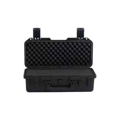 MEIJIA Premium Waterproof Hard Camera Case,Hard Case with customizable fit foam,Full Protection with Light&Convenient Design,Elegant Black (18.3"x8.4"x6.7") - size: 18.3"x8.4"x6.7"