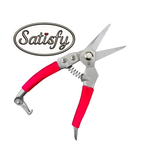 Goat Hoof Trimmers and Farrier Shears – Versatile Hoof, Wire, and Pipe Cutting Tool for Livestock – Silver (Silver-Red 1pack) - style: Silver-Red 1pack