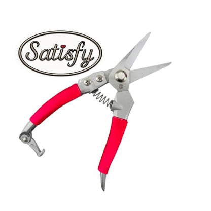Goat Hoof Trimmers and Farrier Shears – Versatile Hoof, Wire, and Pipe Cutting Tool for Livestock – Silver (Silver-Red 2pack) - style: Silver-Red 2pack