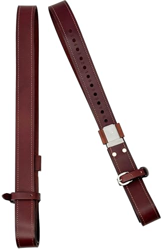 Jeereal Western Saddle Replacement Fender, Stirrup Leathers Pair with Hobble Straps, Stainless Steel Blevin Buckles - size: Full