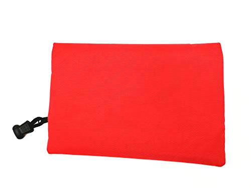 Red Emergency Pouch - Small Travel First Aid Bag for Car, Home, Office & Outdoors (8x5.5) - style: 8x5.5inch