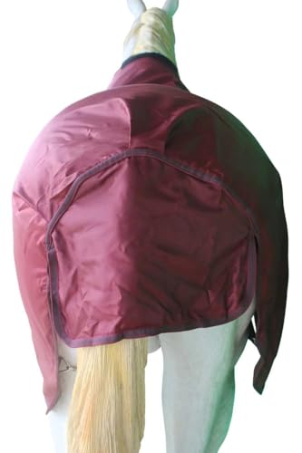 Challenger 840D Horse Turnout Waterproof Medium-Weight Winter Blanket Burgundy 59EE01 - color: Burgundy, size: 72 inches