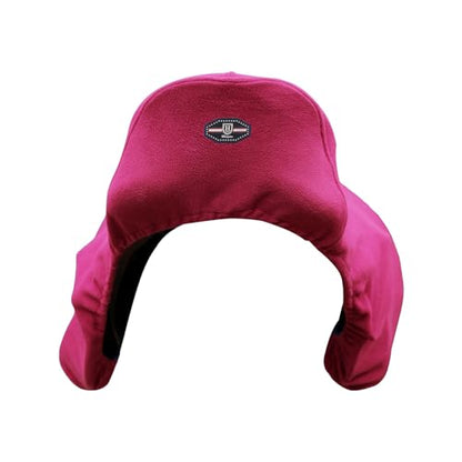 Harrison Howard Fleece Saddle Cover for GP/Close Contact Saddles, Dust Protection, Machine Washable, Elastic Fit - Magenta - color: Magenta, size: GP/CC-One Size