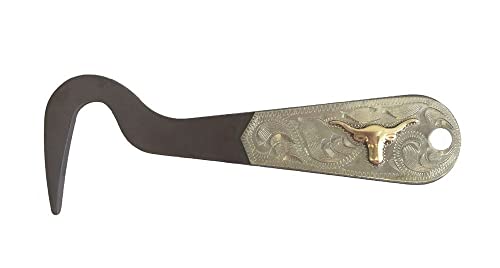 AJ Tack Wholesale Antique Brown Hoof Pick - Team Roping - color: Team Roping
