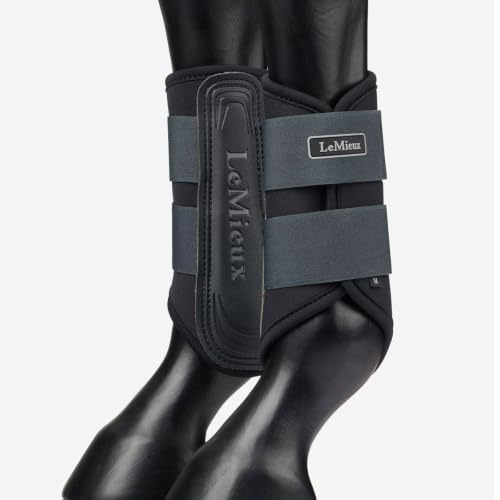 LeMieux Carbon Mesh Wrap Support Horse Boots - Protective Gear and Training Equipment - Equine Boots, Wraps & Accessories - color: Black
