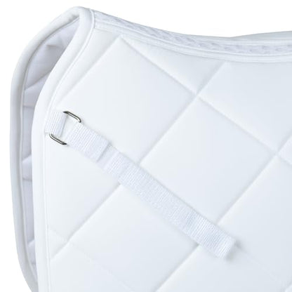 WeatherBeeta Soft Shell Pro 3D Air-Tec Dressage Saddle Pad - color: White