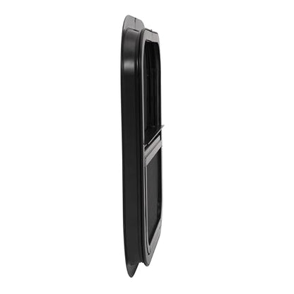 HECASA Universal 14" x 16" RV Window w/Screen Compatible with RV Camper Cargo Trailer Replacement Teardrop Vertical Slider Window Powder Coated Tinted Glass - size: 14" W x 16" H