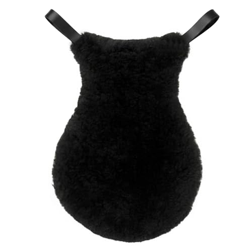 Ovation Europa Sheepskin English Seat Saver - Soft Plush Thick Shock-Absorbing Breathable Moisture-Wicking Horse Riding Seat Cushion - Fits Most English Saddles - size: 18-19