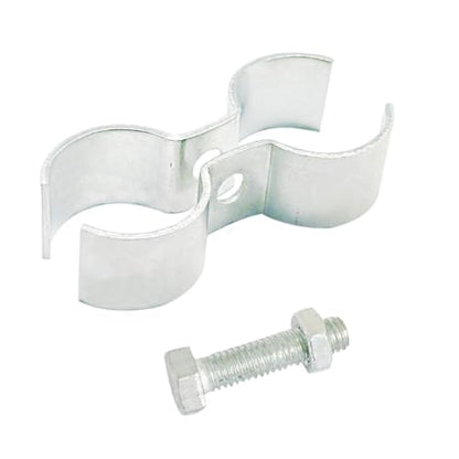 6Pcs Chain Link Panel Clamps, 12mm, Silver - color: 12mm