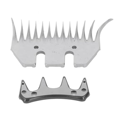 Sheep Shears Blade, 7mm Teeth Spacing High Carbon Steel Wool Clipper Cutter, Trimmer Replacement for Sheep Goat Llama Thick Fur Fine Wool Grooming