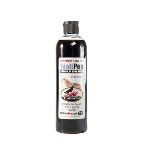 PredatorPee 100% Wolf Urine Natural Predator Scent Outdoor Yard Garden