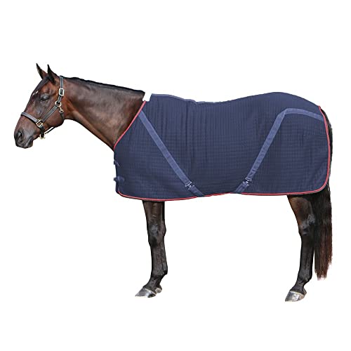 Dura-Tech Ashby Thermal Rug Horse Stable Sheet | Versatile Equestrian Essential | Rapid Moisture Wicking | Multi-Functional | Comfortable Fleece at Wither - size: 72