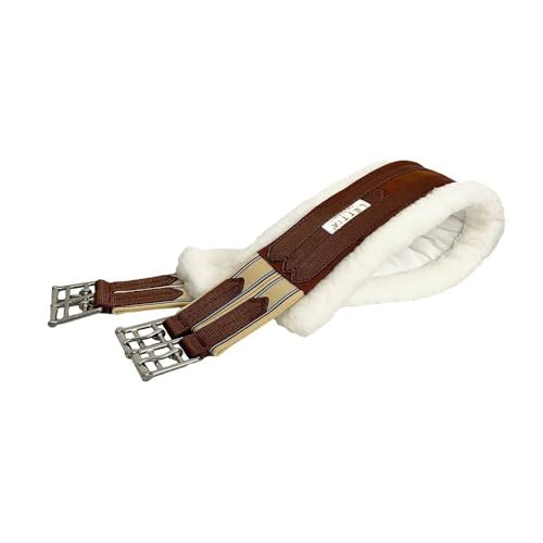 Lettia Coolmax Girth - color: Chocolate, size: 48