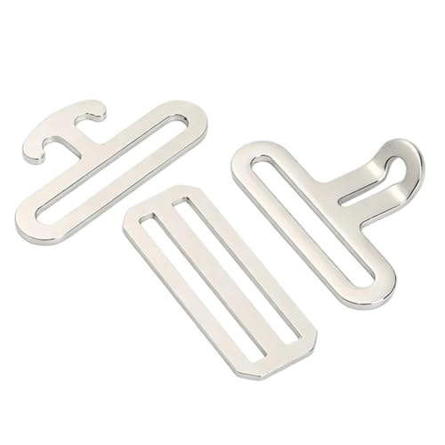 2 Inch Horse Rug Buckle Set, Adjustable Bow Tie Hardware Clip Set For Equine Stable Sheet Blanket Straps, Bow Ties - color: 3pcs
