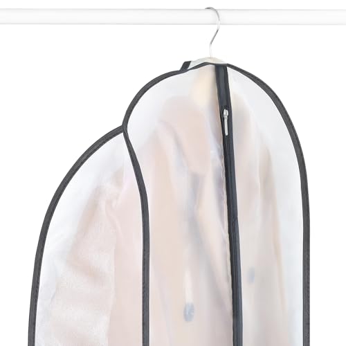 Zilink Garment Bags for Leather Coat Suit Bags for Closet Storage 43 in - size: 43"-4pcs