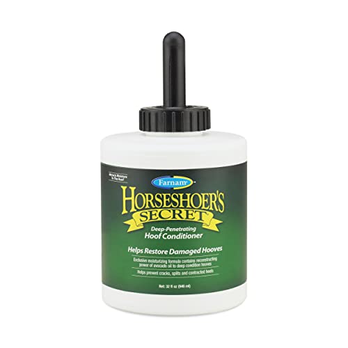 Farnam Horseshoer's Secret Deep-Penetrating Hoof Oil for Horses, 32 Oz - size: 32 Ounces