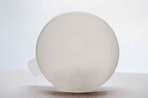 Old Fashioned Heavy Glass Half Pint Milk Bottle, Decanter Cream Server. With Lid (1 pack)