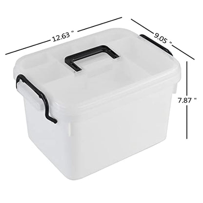 Large Medicine Box, First Aid Box, 1-pack First Aid Container