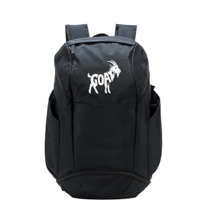 Silhouette Farm Animal Simple Graphic Funny Artistic Goat Sport Backpack