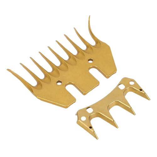 Sheep Shears Replacement Blades, Heat Treatment Sheep Clippers Blades for Llamas