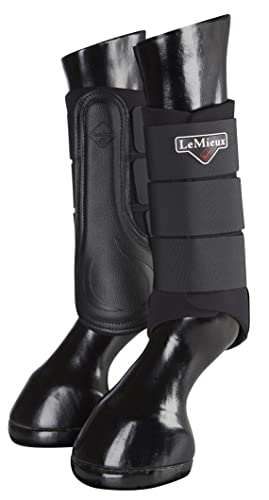 LeMieux Grafter Brushing Horse Boots - Protective Gear and Training Equipment - Equine Boots, Wraps & Accessories - color: Black