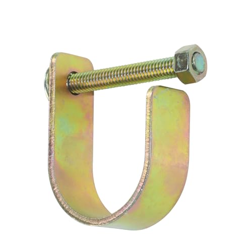 GELASKA S16100300 2 Way Gate Latch, 1-5/8" to 2" Dia Round Tube Gate Latch | Heavy Duty Farm Gate Latch, Two Way Gate Latch with Screws and Screwdriver for Metal Gate, Pastures, Ranches, Blue, 2 Pack - color: 2 Pack S16100300 Blue